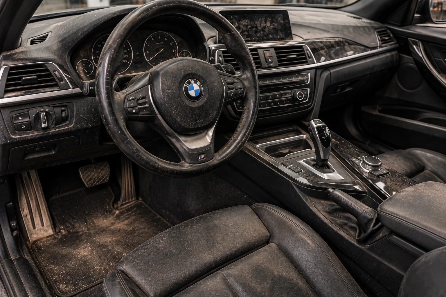 Detailing wnętrza przed