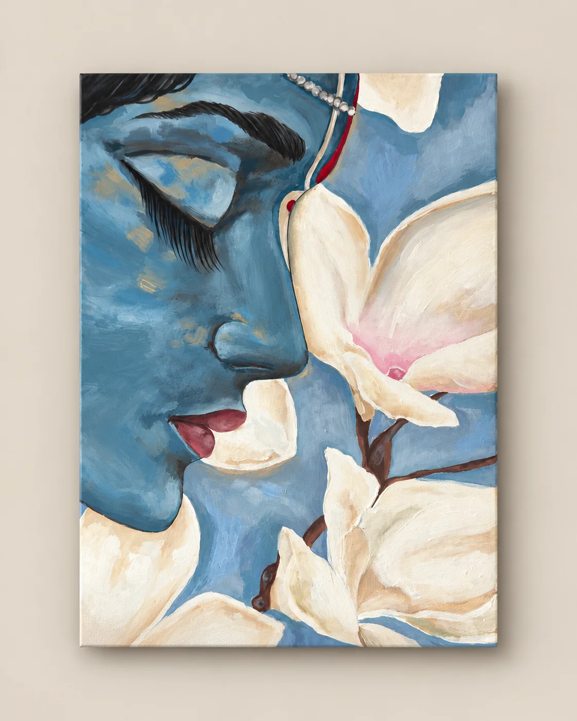 Krishna in bloom — Anna / Chinmayi Dasi